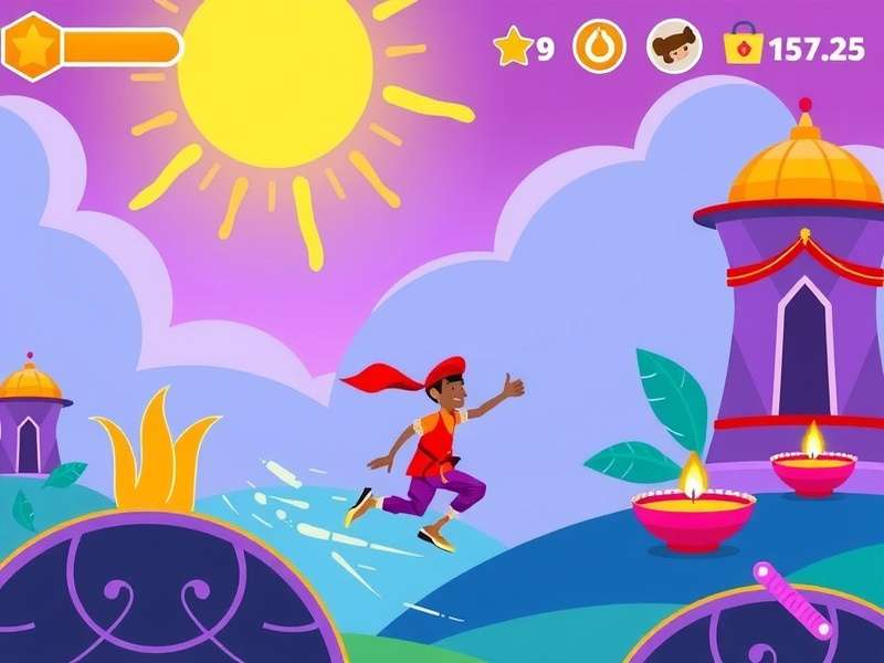 Colorful Run Adventure Diwali event